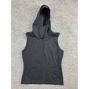 NILS Sportswear Hoodie Women's Large Black Sleeveless Athletic Top